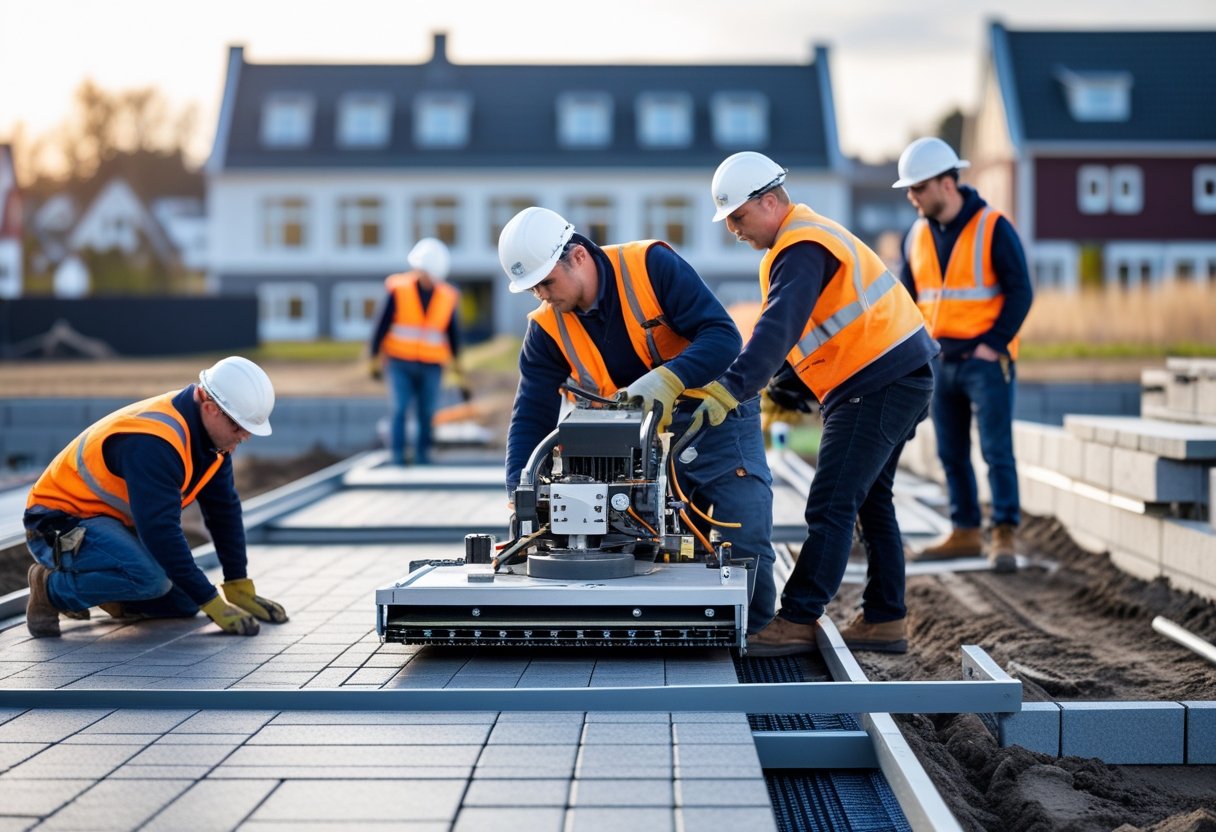 Sådan optimerer du dit byggeprojekt i Aabenraa med en fliselaeggevogn