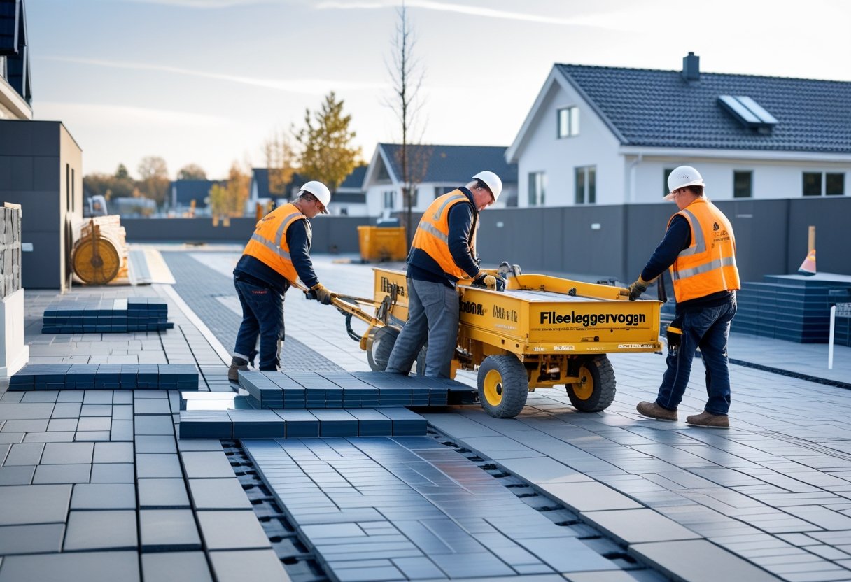 Sådan optimerer du dit byggeprojekt i Aabenraa med en fliselaeggervogn